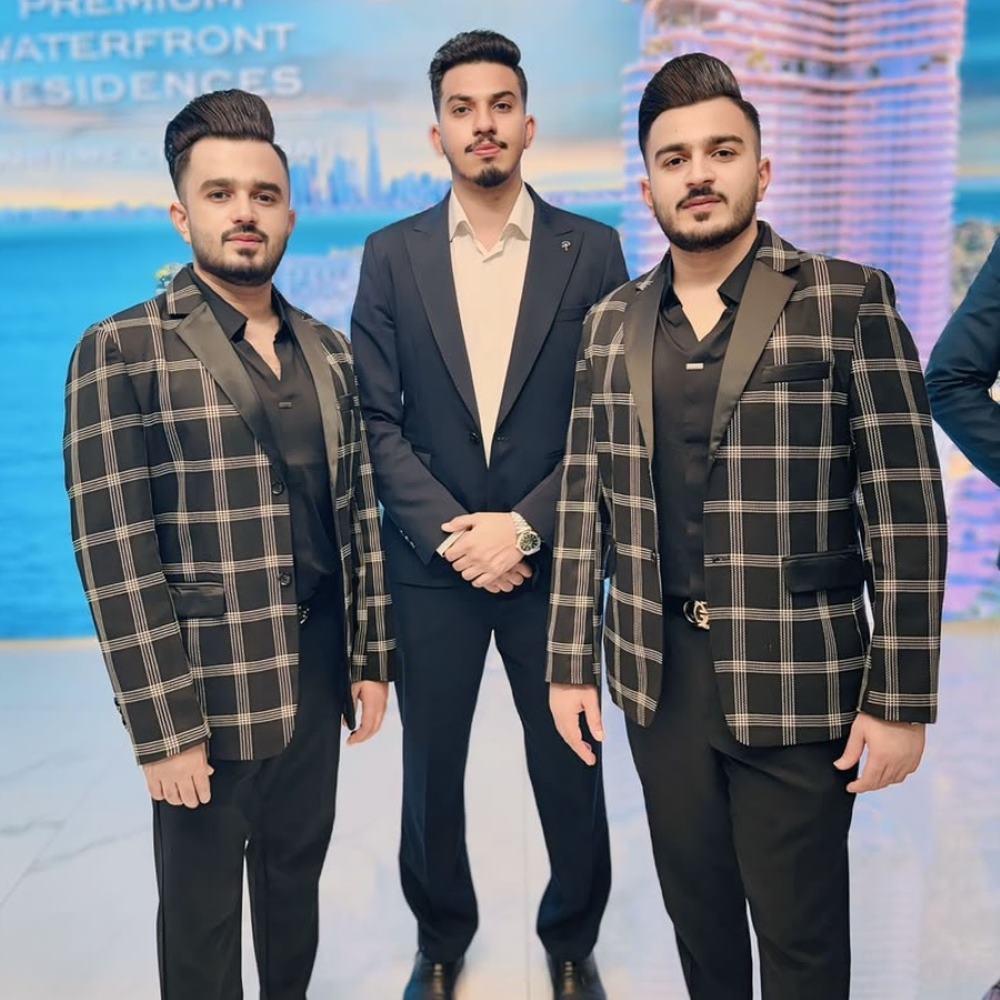 Tayyab Malik with the Zam Zam Citizenship team in Dubai